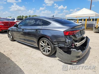 Drugie zdjęcie samochodu z przodu: 2019 AUDI A5 PREMIUM PLUS S-LINE VIN:WAUENCF55KA031332 - miniatura