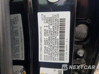 Zdjęcie 12 z 12 samochodu: 2019 HONDA ACCORD SPORT VIN:1HGCV1F32KA035157 - miniatura
