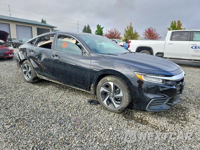 Czwarte zdjęcie samochodu z boku: 2022 HONDA INSIGHT EX VIN:19XZE4F57NE011045 - miniatura