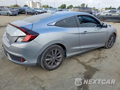 Trzecie zdjęcie samochodu z tyłu: 2020 HONDA CIVIC EX VIN:2HGFC3B33LH352582 - miniatura