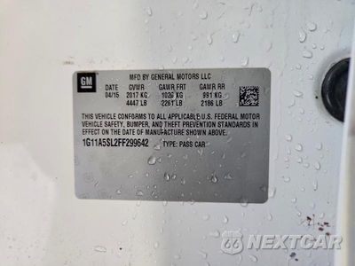 Zdjęcie 12 z 12 samochodu: 2015 CHEVROLET MALIBU LS VIN:1G11A5SL2FF299642 - miniatura