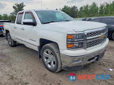 Czwarte zdjęcie samochodu z boku: 2014 CHEVROLET SILVERADO K1500 LTZ VIN:1GCVKSEC9EZ154501 - miniatura
