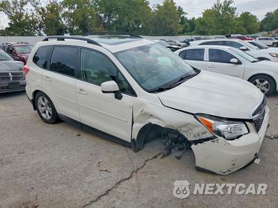 Czwarte zdjęcie samochodu z boku: 2016 SUBARU FORESTER 2.5I PREMIUM VIN:JF2SJAGC4GH511364 - miniatura