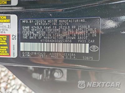 Zdjęcie 12 z 12 samochodu: 2026 TOYOTA CAMRY SE VIN:4T1DBADK0TU553656 - miniatura