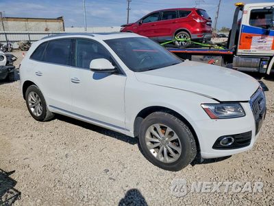 Czwarte zdjęcie samochodu z boku: 2017 AUDI Q5 PREMIUM VIN:WA1C2AFP8HA042157 - miniatura