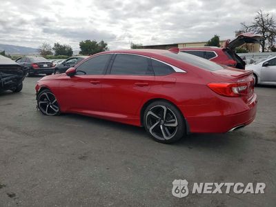 Drugie zdjęcie samochodu z przodu: 2019 HONDA ACCORD SPORT VIN:1HGCV1F37KA129079 - miniatura