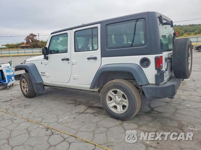 Drugie zdjęcie samochodu z przodu: 2015 JEEP WRANGLER UNLIMITED SPORT VIN:1C4BJWKG5FL652106 - miniatura