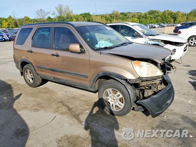 Czwarte zdjęcie samochodu z boku: 2004 HONDA CR-V EX VIN:SHSRD78844U206291 - miniatura