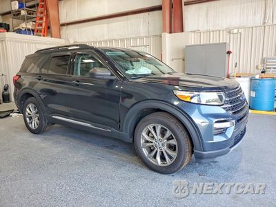 Czwarte zdjęcie samochodu z boku: 2023 FORD EXPLORER XLT VIN:1FMSK8DH2PGB39044 - miniatura