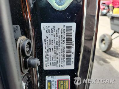 Zdjęcie 13 z 13 samochodu: 2014 HONDA CIVIC EXL VIN:2HGFG3B03EH517463 - miniatura