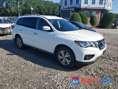 Czwarte zdjęcie samochodu z boku: 2018 NISSAN PATHFINDER VIN:5N1DR2MM3JC631577 - miniatura