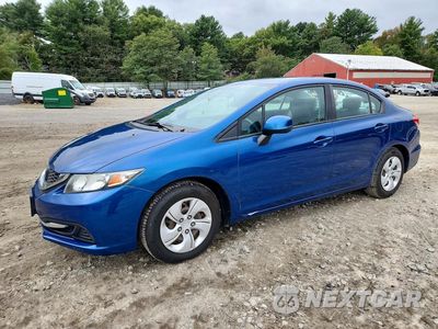 2013 HONDA CIVIC LX 2HGFB2F58DH585500 - główne zdjęcie licytacji z USA - miniatura