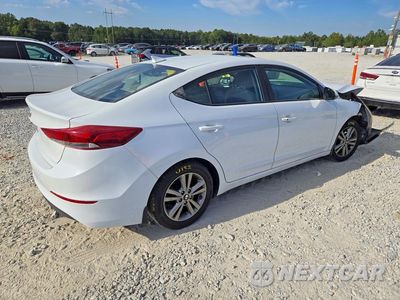 Trzecie zdjęcie samochodu z tyłu: 2017 HYUNDAI ELANTRA VALUE EDITION VIN:5NPD84LF0HH177163 - miniatura