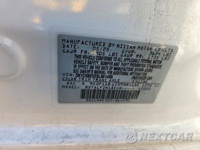 Zdjęcie 12 z 12 samochodu: 2025 NISSAN VERSA SV VIN:3N1CN8EV2SL861495 - miniatura
