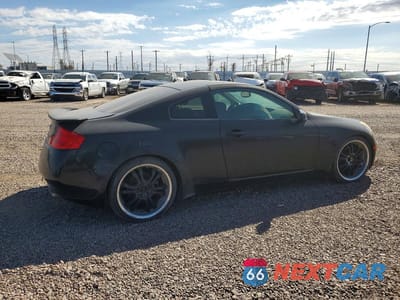Trzecie zdjęcie samochodu z tyłu: 2005 INFINITI G35 BASE VIN:JNKCV54E15M408362 - miniatura