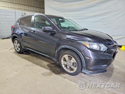 Czwarte zdjęcie samochodu z boku: 2017 HONDA HR-V EXL VIN:3CZRU6H72HM705465 - miniatura