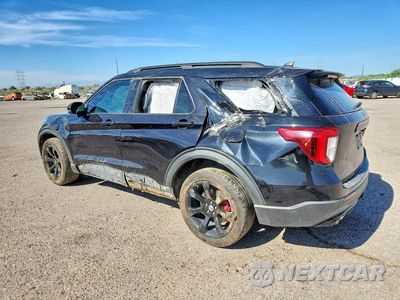 Drugie zdjęcie samochodu z przodu: 2021 FORD EXPLORER ST VIN:1FM5K8GC1MGB60640 - miniatura