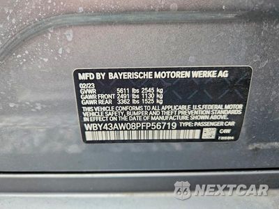 Zdjęcie 12 z 12 samochodu: 2023 BMW I4 EDRIVE 35 VIN:WBY43AW08PFP56719 - miniatura