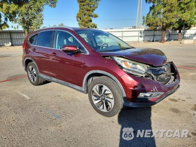 Czwarte zdjęcie samochodu z boku: 2016 HONDA CR-V TOURING VIN:5J6RM3H90GL013642 - miniatura