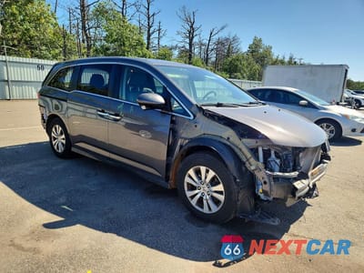 Czwarte zdjęcie samochodu z boku: 2017 HONDA ODYSSEY EXL VIN:5FNRL5H66HB013935 - miniatura