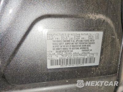 Zdjęcie 12 z 12 samochodu: 2019 NISSAN SENTRA SV VIN:3N1AB7AP5KY301345 - miniatura