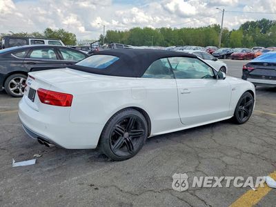Trzecie zdjęcie samochodu z tyłu: 2013 AUDI S5 PREMIUM PLUS VIN:WAUCGAFH4DN000228 - miniatura