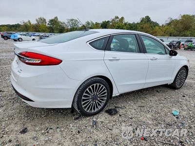 Trzecie zdjęcie samochodu z tyłu: 2017 FORD FUSION SE VIN:3FA6P0HD1HR340921 - miniatura