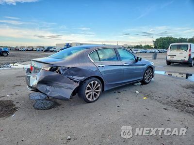 Trzecie zdjęcie samochodu z tyłu: 2014 HONDA ACCORD SPORT VIN:1HGCR2F57EA076688 - miniatura