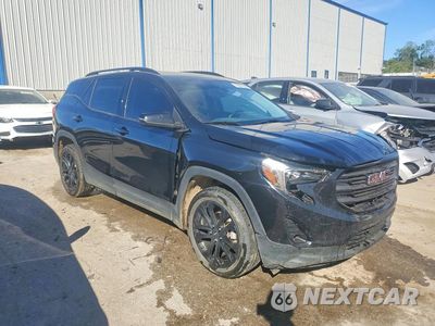 Czwarte zdjęcie samochodu z boku: 2021 GMC TERRAIN SLT VIN:3GKALVEV1ML328814 - miniatura