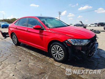 Czwarte zdjęcie samochodu z boku: 2019 VOLKSWAGEN JETTA S VIN:3VWC57BU0KM163557 - miniatura
