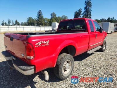 Trzecie zdjęcie samochodu z tyłu: 2000 FORD F350 SRW SUPER DUTY VIN:1FTSX31F2YEB82209 - miniatura