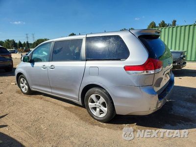 Drugie zdjęcie samochodu z przodu: 2012 TOYOTA SIENNA LE 8-PASSENGER VIN:5TDKA3DC5CS015543 - miniatura