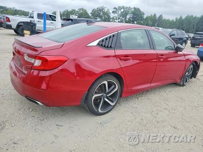 Trzecie zdjęcie samochodu z tyłu: 2021 HONDA ACCORD SPORT SE VIN:1HGCV1F48MA013434 - miniatura