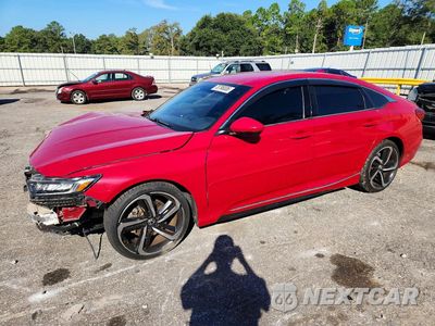 2018 HONDA ACCORD SPORT 1HGCV1F30JA019201 - główne zdjęcie licytacji z USA - miniatura