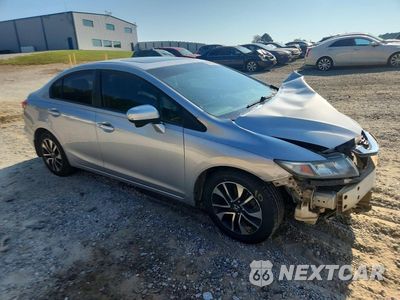 Czwarte zdjęcie samochodu z boku: 2014 HONDA CIVIC EX VIN:19XFB2F85EE084800 - miniatura