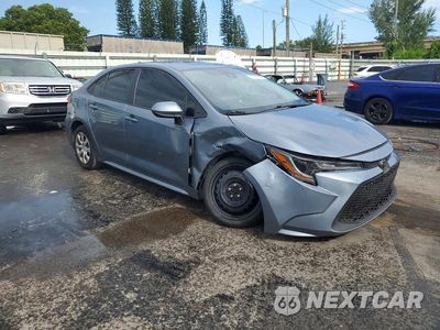 Czwarte zdjęcie samochodu z boku: 2020 TOYOTA COROLLA LE VIN:5YFEPRAE1LP069063 - miniatura