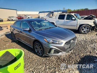 Czwarte zdjęcie samochodu z boku: 2018 HYUNDAI SONATA LIMITED 2.0T+ VIN:5NPE34AB8JH725810 - miniatura