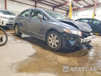 Czwarte zdjęcie samochodu z boku: 2009 HONDA CIVIC LX VIN:19XFA16509E021919 - miniatura