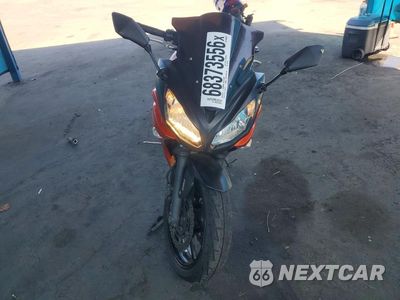 Drugie zdjęcie samochodu z przodu: 2014 KAWASAKI EX650 F VIN:JKAEXEF16EDA15341 - miniatura