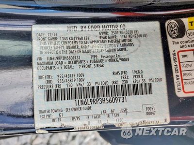 Zdjęcie 12 z 12 samochodu: 2017 LINCOLN CONTINENTAL RESERVE VIN:1LN6L9RP3H5609731 - miniatura