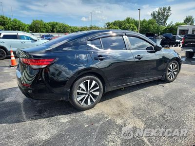 Trzecie zdjęcie samochodu z tyłu: 2021 NISSAN SENTRA SV VIN:3N1AB8CV2MY270852 - miniatura