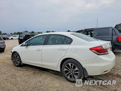 Drugie zdjęcie samochodu z przodu: 2014 HONDA CIVIC EX VIN:19XFB2F88EE051869 - miniatura