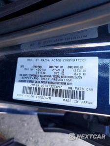 Zdjęcie 12 z 12 samochodu: 2016 MAZDA 3 SPORT VIN:JM1BM1U77G1355097 - miniatura