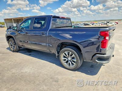 Drugie zdjęcie samochodu z przodu: 2024 CHEVROLET SILVERADO C1500 RST VIN:1GCPADE87RZ111509 - miniatura