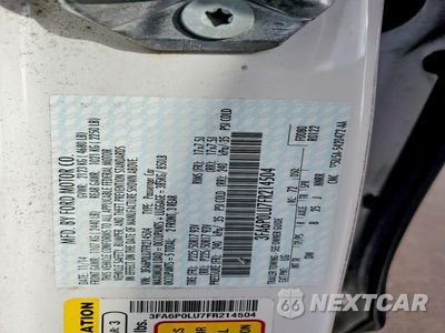 Zdjęcie 12 z 12 samochodu: 2015 FORD FUSION SE HYBRID VIN:3FA6P0LU7FR214504 - miniatura