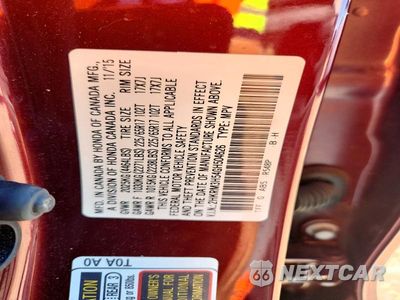 Zdjęcie 13 z 13 samochodu: 2016 HONDA CR-V EX VIN:2HKRM3H54GH504626 - miniatura