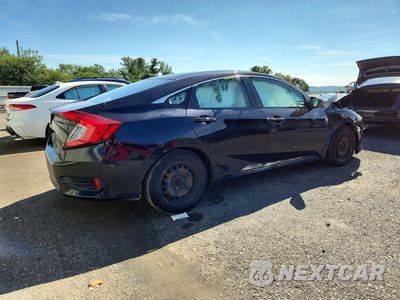 Trzecie zdjęcie samochodu z tyłu: 2016 HONDA CIVIC LX VIN:2HGFC2F58GH512225 - miniatura