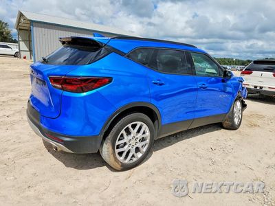Trzecie zdjęcie samochodu z tyłu: 2024 CHEVROLET BLAZER 2LT VIN:3GNKBCR41RS206399 - miniatura