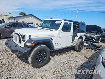 2018 JEEP WRANGLER UNLIMITED SPORT 1C4HJXDGXJW142676 - główne zdjęcie licytacji z USA - miniatura