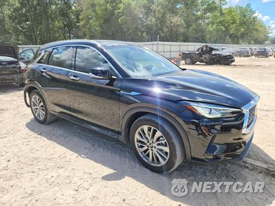 Czwarte zdjęcie samochodu z boku: 2024 INFINITI QX50 LUXE VIN:3PCAJ5BA7RF105038 - miniatura